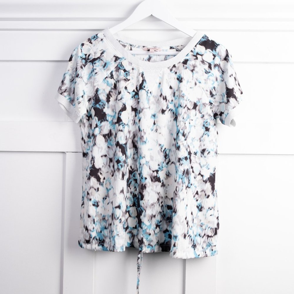JUICY COUTURE floral pattern boho top size S